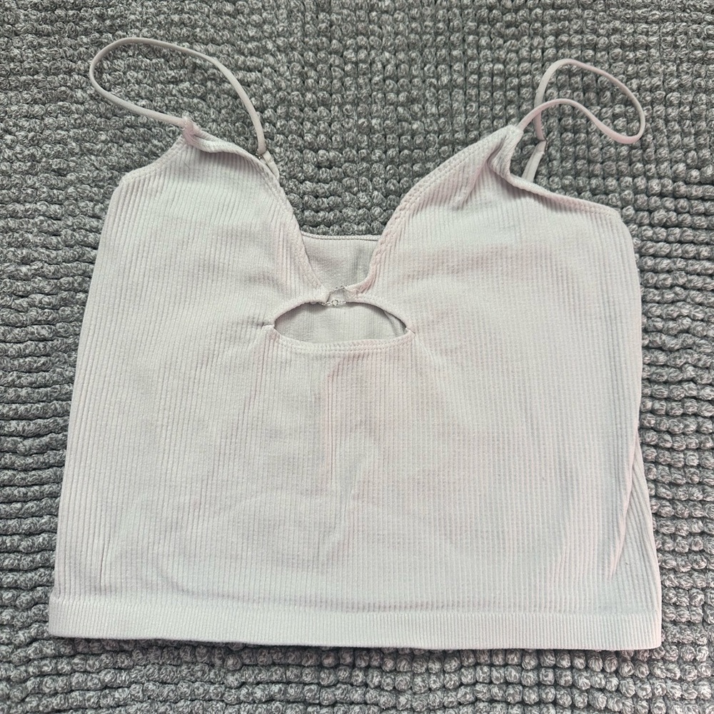 Urban Outfitters Out From White Tank Top